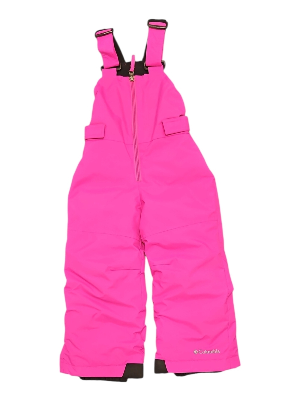 Columbia Kids' Bright Pink Snow Bib Overalls Toddler 3T